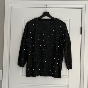 ZARA Pearl Sweater